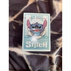 Bicycle Disney Stitch Playing Cards Air Cushion Finish
